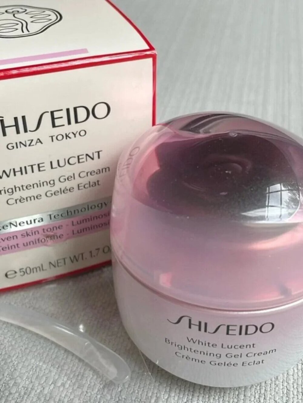 Shiseido White LucenShiseidot Brightening Gel Cream 1.7oz 50ml New Free Shipping